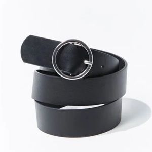 Forever 21 silver buckle belt